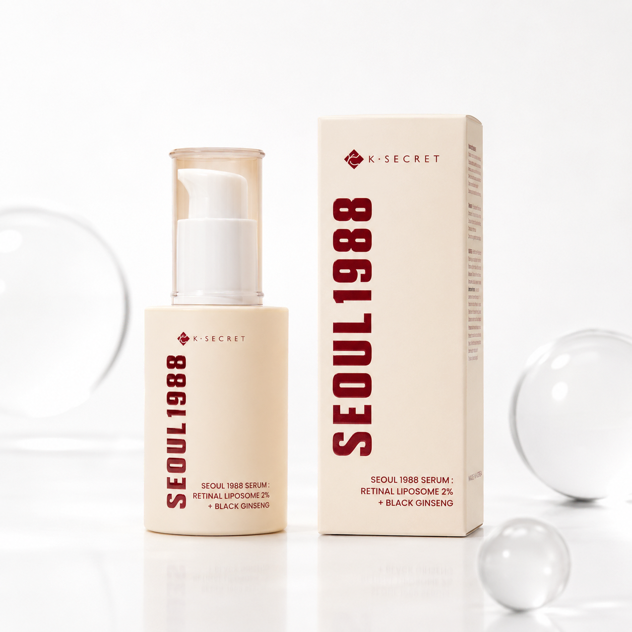 KSECRET SEOUL 1988 SERUM RETINAL LIPOSOME 2% + BLACK GINSENG