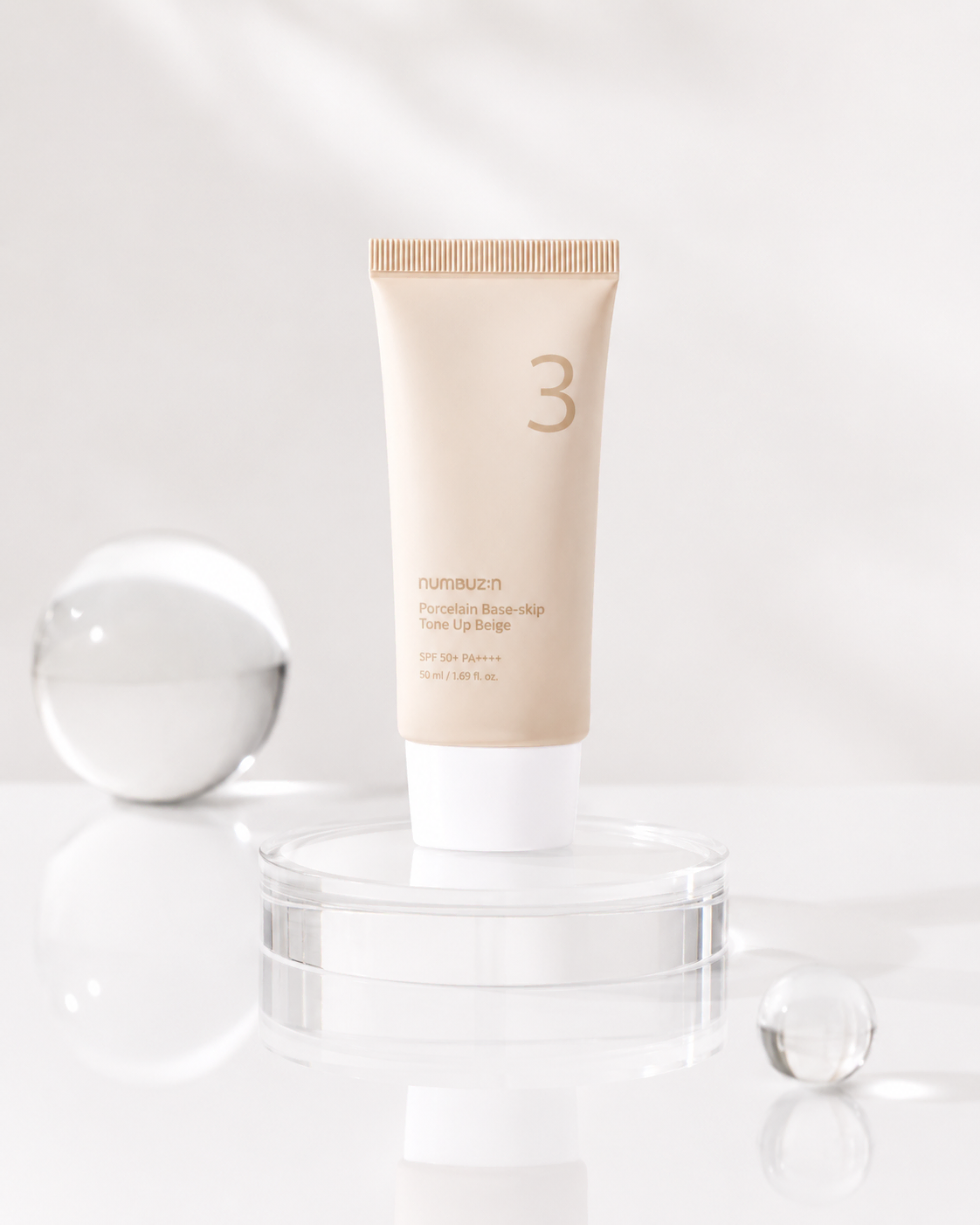 NUMBUZIN NO.3 PORCELAIN BASE SKIP TONE UP BEIGE