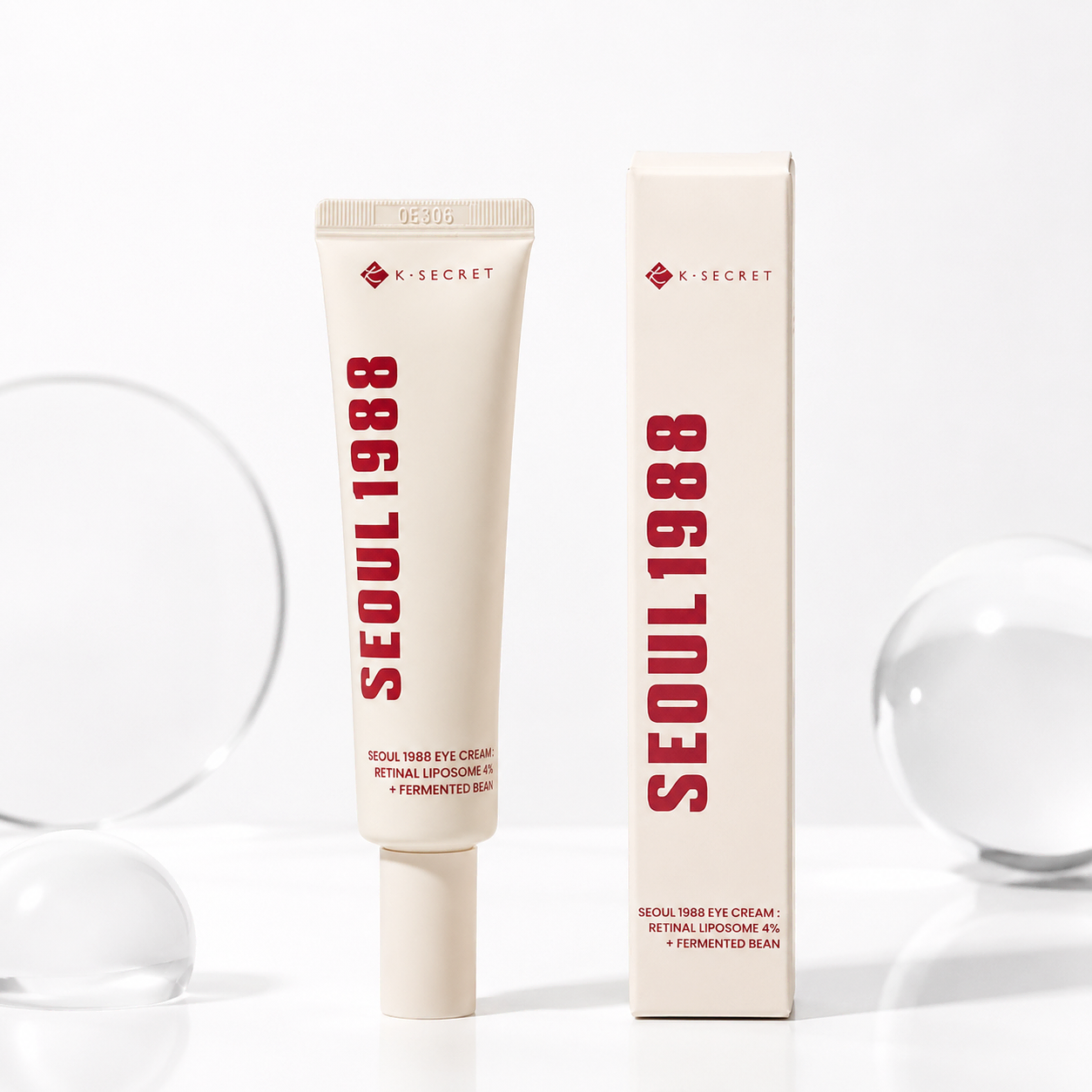 KSECRET SEOUL 1988 EYE CREAM RETINAL LIPOSOME 4%+ FERMENTED BEAN