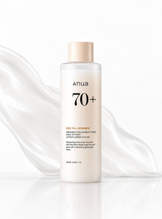 ANUA RICE 70 GLOW MILKY TONER